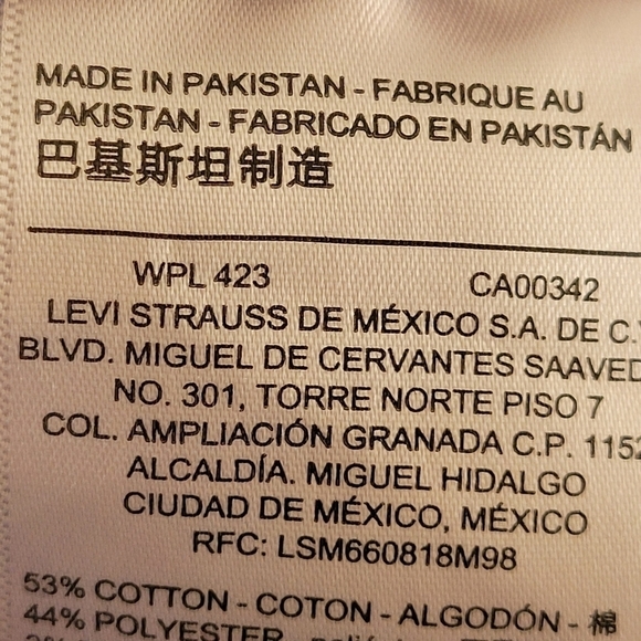 Levi’s totally shaping pull on skinny jeans Burgundy Size 27x30 - Picture 14 of 14